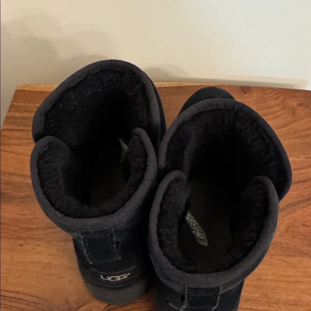 UGG Black Ankle Boots - Picture 6 of 7